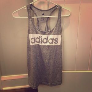 Adidas Work Out Tank Grey